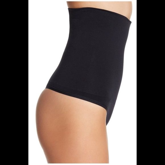NWT Yummie Shapewear Seamless High Waist Thong‎ in Black [SZ M/L ] - Picture 3 of 11